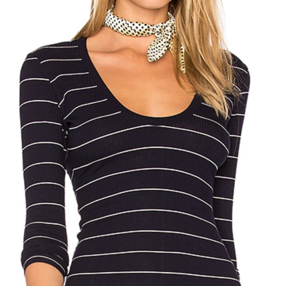 SOLD Capulet Revolve U Neck Bodycon Mini Dress - Picture 4 of 11